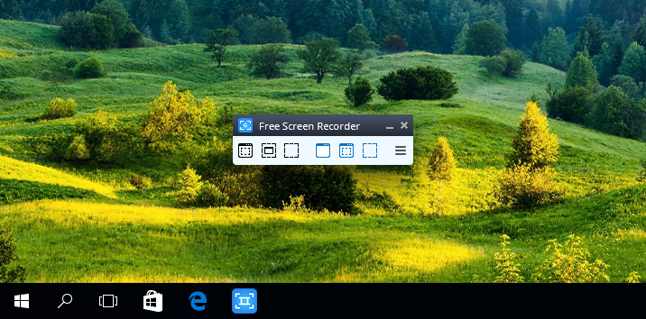 full screen recorder windows 10